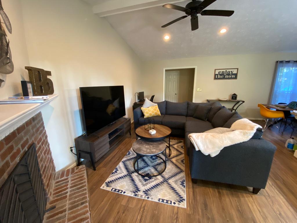 Living room seating area