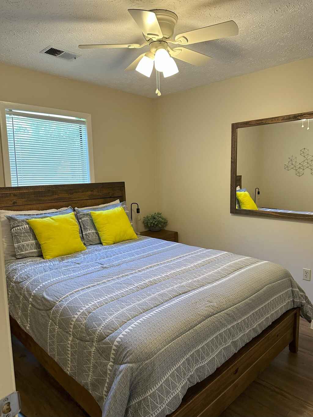 Third bedroom with comfortable bed