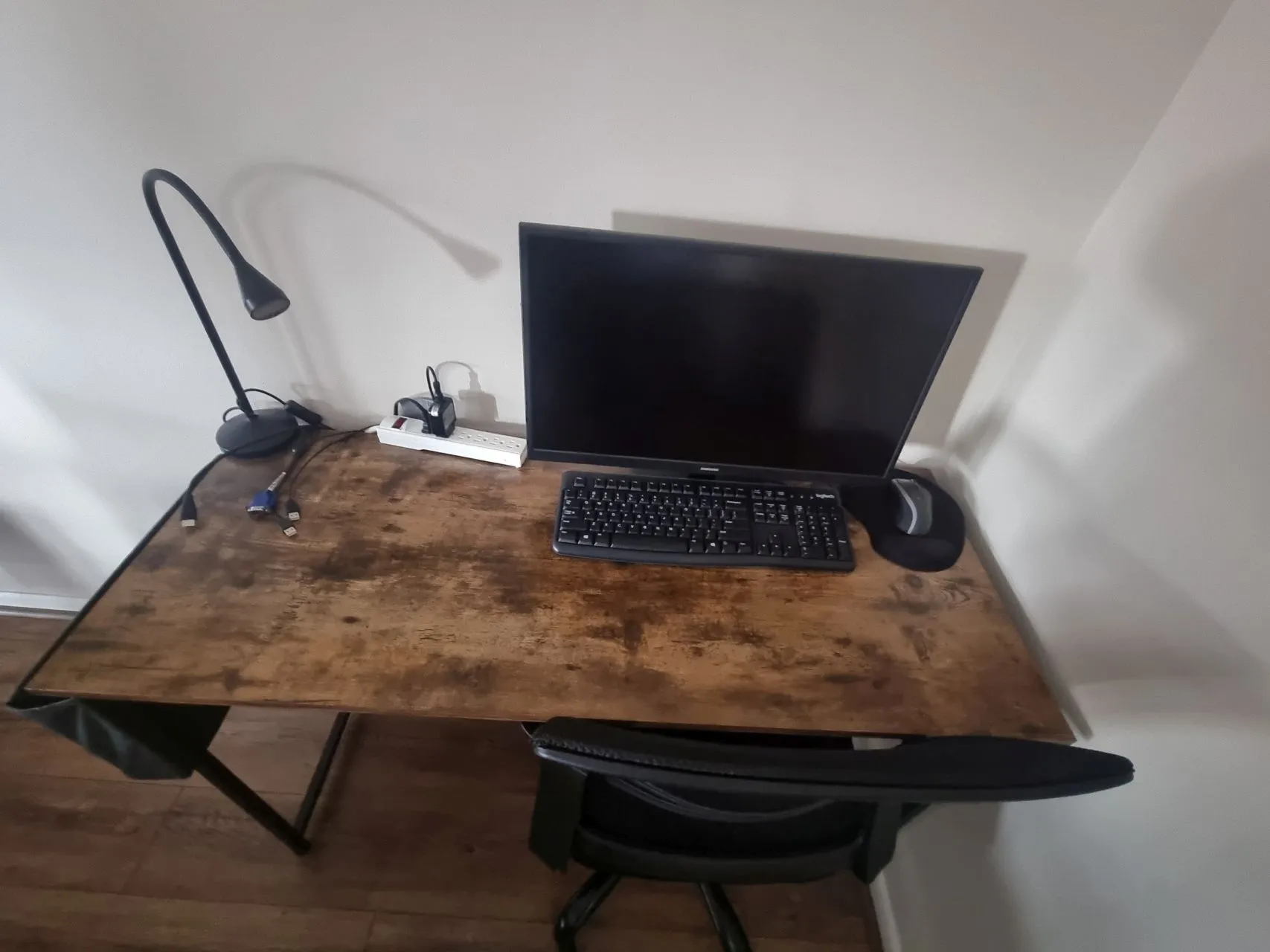 Brick fireplace with decorative clock